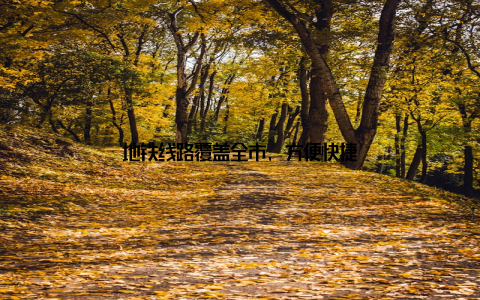 地铁线路覆盖全市, 方便快捷